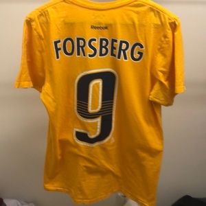 Filip Forsberg Nashville Predators T-Shirt Jersey